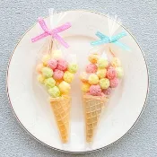 迷你甜筒 五彩球餅乾 生日分享 寶寶彌月 滿月宴 工商禮品