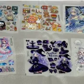全新現貨 1-1浮雕貼紙防水文創手帳貼紙文具 Sp大耳狗庫洛米三麗鷗小櫻庫洛魔法使美少女戰士Dimoo 小王子狐狸