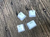 1STPLAYER 首席玩家 火舞者 水晶鍵帽 布丁鍵帽 PBT 黑 白 中英文 注音符號 倉擷 104key 104%