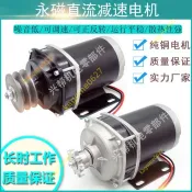 永磁直流有刷餵料車吸糧馬達12v24v48v800w改裝絞龍跑步機電動機