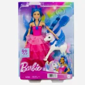 全新 Barbie 玩具 芭比 65週年 魔法公主和獨角獸組合 玩具套裝 mattel
