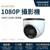 【昇銳電子】1080P IP PoE網路型數位攝影機廣色域,寬動態,Onvif,內建收音,防水HS-D071WL
