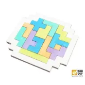 迷宮空間 木製拼圖 益智拼圖 數資班輔助教材 美勞DIY材料包 創意兒童教材【魁風小舖】