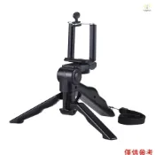 SAMSUNG 迷你三腳架支架支架手柄穩定器帶智能手機夾支架適用於 iPhone 7 Plus/7/6/6 Plus/6
