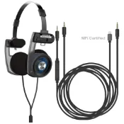 Koss Porta Pro Utility 版 3.5mm插頭 頭戴式耳機 可換線設計 3.5轉2.5mm