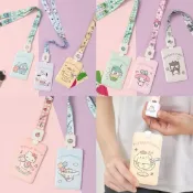 授權 kitty 美樂蒂 酷洛米 酷企鵝 布丁狗 帕恰狗 大耳狗 人魚漢頓 皮皮蛙 伸縮 識別證 證件套 卡套 卡夾