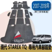 🏆【小噗噗】現代 STAREX 史塔瑞獅 〈專用汽車腳踏墊〉 9人座 第三排有軌道 腳踏板 地墊 防塵 防水 全舖滿