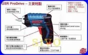 ☆SIVO電子商城☆網路經銷商 BOSCH GSR 3.6V-Li ProDrive充電式起子機 雙鋰電 可抽換電池~
