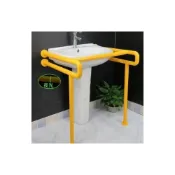 (店+)【安全防護】衛生間 洗臉盆扶手老人台盆扶手無障礙立柱盆扶手殘衛扶手 馬桶支撐架 廁所扶手 浴室扶手 安全扶手|現貨|熱銷