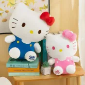 大玩家專營店 hellokitty小玩偶凱蒂貓玩偶哈嘍kt貓毛絨公仔大號生日禮物 玩偶/生日/情人/聖誕禮物/毛絨娃娃/抱枕娃娃