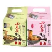 【小夫妻拌麵】油蔥香乾拌麵&椒麻辣乾拌麵 2袋組(共8包) 經典招牌雙味組合