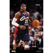 庫存出清 NBA G1電繡版本 Lebron James  海軍藍 新人時期球衣
