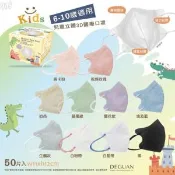 【愛合購】【德冠】兒童3D立體醫療口罩 任選 兒童口罩