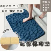 【台灣現貨】浴室超吸水｜24小時出貨 記憶棉地墊(60*40cm) 吸水軟地墊 瞬吸易乾不潮濕 止滑
