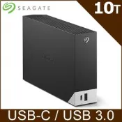【PC24h購物】Seagate One Touch Hub 10TB 3.5吋外接硬碟(STLC10000400)