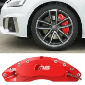 適用奧迪A3 Q3 A4L A5 Q5 A6L A7改裝RS標刹車卡鉗罩鮑魚罩卡鉗殼卡鉗  卡鉗罩