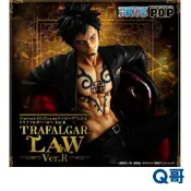 MEGAHOUSE P.O.P 航海王 S.O.C 托拉法爾加·羅 R 海賊王 坐姿 公仔 模型 完成品 人偶 Q哥