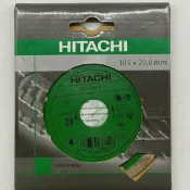 HITACHI 日立 4吋 鑽石切割片 磁磚 石材 混凝土 105mm×20mm