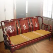 【Jindachi 金大器】日式和風三人木椅坐墊-165x50cm(台灣製造實木沙發坐墊)