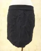 楹 ~ 正品 iROO 黑色毛料短裙 size: 40