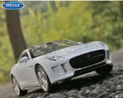 阿莎力 Welly 威利 Jaguar F-TYPE 正版授權 1：36 1/36 合金車 模型車 迴力車L02