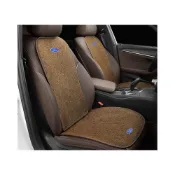 (店+)福特汽車坐墊 凉垫 冰絲坐墊  Focus Kuga Mondeo FIesta EScort ECoSport MUstang EScape I-max 專用優質亞麻座椅墊四季通用透氣座椅套