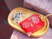 『絲綢錦緞布福袋』吉祥香火袋 绶帶結 御守 平安符 【鹿府文創B02S31】