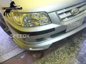 (SPEEDY~競速空力套件)現代 MATRIX 前下巴 實裝改