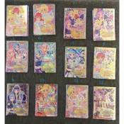 Aikatsu 偶像學園Friends! 飾品卡-神城卡蓮 友希愛音 湊美緒 明日香未來 舞花 繪麻 白百合咲夜 輝夜
