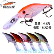 【路亞玩家】 胎鱂舌版米諾 浮水遠投型 米諾  鉛筆 小胖  米諾 魔獸 軟蟲 波趴 亮片 雷蛙 鉛頭鉤 曲柄鉤 波趴