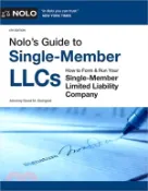 【三民網路書店】Nolo's Guide to Single-Member Llcs: How to Form & Run Your Single-Member Limited Liability Company 作者：David M. Steingold