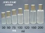 【佳樺生活本舖】 MIT香檳蓋毛玻璃噴瓶(BT-25)噴瓶罐/噴罐噴霧瓶小噴瓶化妝水瓶子瓶瓶罐罐批發30ml~200ml
