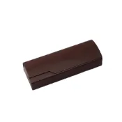 (店+)〈拜雅齊BYC〉立體眼鏡盒(摺疊眼鏡盒 三角眼鏡盒 墨鏡盒 木紋眼鏡盒 眼鏡盒 防壓 貼皮眼鏡盒 造型眼鏡盒 硬殼)