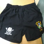 海軍陸戰隊 黑色有繡短褲 黑色爆破短褲