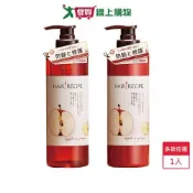 Hair Recipe髮的食譜生薑蘋果防斷滋養洗髮露/潤髮乳530ml【愛買】