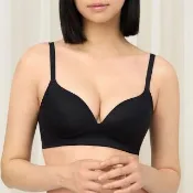 【Triumph 黛安芬】勻體魔塑系列 無鋼圈內衣 C-D(深黑)