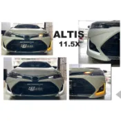 小亞車燈改裝＊全新 ALTIS 11.5代 X版 專用2017 2018年 雙功能 霧燈框 日行燈 +跑馬流水方向燈
