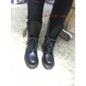 Dr.馬汀 馬汀鞋 經典1914 14孔 男女黑色/紅色 硬皮