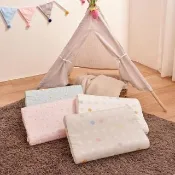 【Combi官方直營】Airpro水洗空氣枕-幼童枕(珍珠白/奶茶杏/小山藍/小山粉)