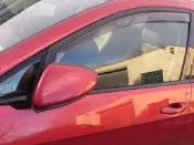 德國製ClimAir崁入式晴雨窗  前+後  黑色   GOLF  MK7