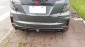 FIT 無限 款 後保桿 塑膠材質 2008-2010年