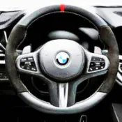 M performance BMW X7 G07 原廠 飾版 內裝 碳纖維方向盤飾蓋 M50d【YGAUTO】