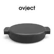 【福利品】日本 Ovject   多功能兩用琺瑯鑄鐵鍋