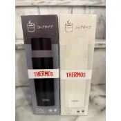【全新】THERMOS 膳魔師 不銹鋼保溫杯 FFM-502 霧面白&石黑色500ml