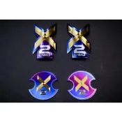 🔥 二輪車業 🔥 X2鈦片 鯊魚工廠 X2 鈦合金 X2貼片 MSP鈦片 MSP DDS鈦合金貼 後避震 專用 正鈦合金