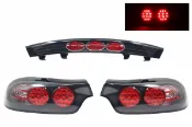 大禾自動車 LED 黑框尾燈 + 後飾板 適用 MAZDA 馬自達 RX-7 RX7