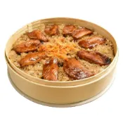 (店+)【良品開飯】櫻花蒲燒米糕1000g  (油飯 蒲燒鯛魚 櫻花蝦台味 古早味 年菜 預購)