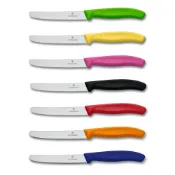 (店+)【VICTORINOX 瑞士維氏】番茄刀/水果刀  盒裝/裸裝-(7色任選)