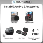 TechEyes Insta360 Ace Pro 2 配件-屏幕保護膜、存儲便攜包、鏡頭蓋等