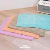 (店+)樂踏墊 Happy Mat 粉彩馬卡龍素色地墊 止滑 吸水 馬卡龍色 素色地毯 臥室 陽台 廚房 客廳 45x60cm